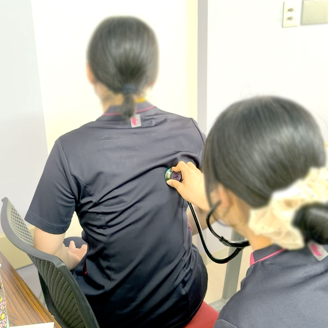 聴診器体験