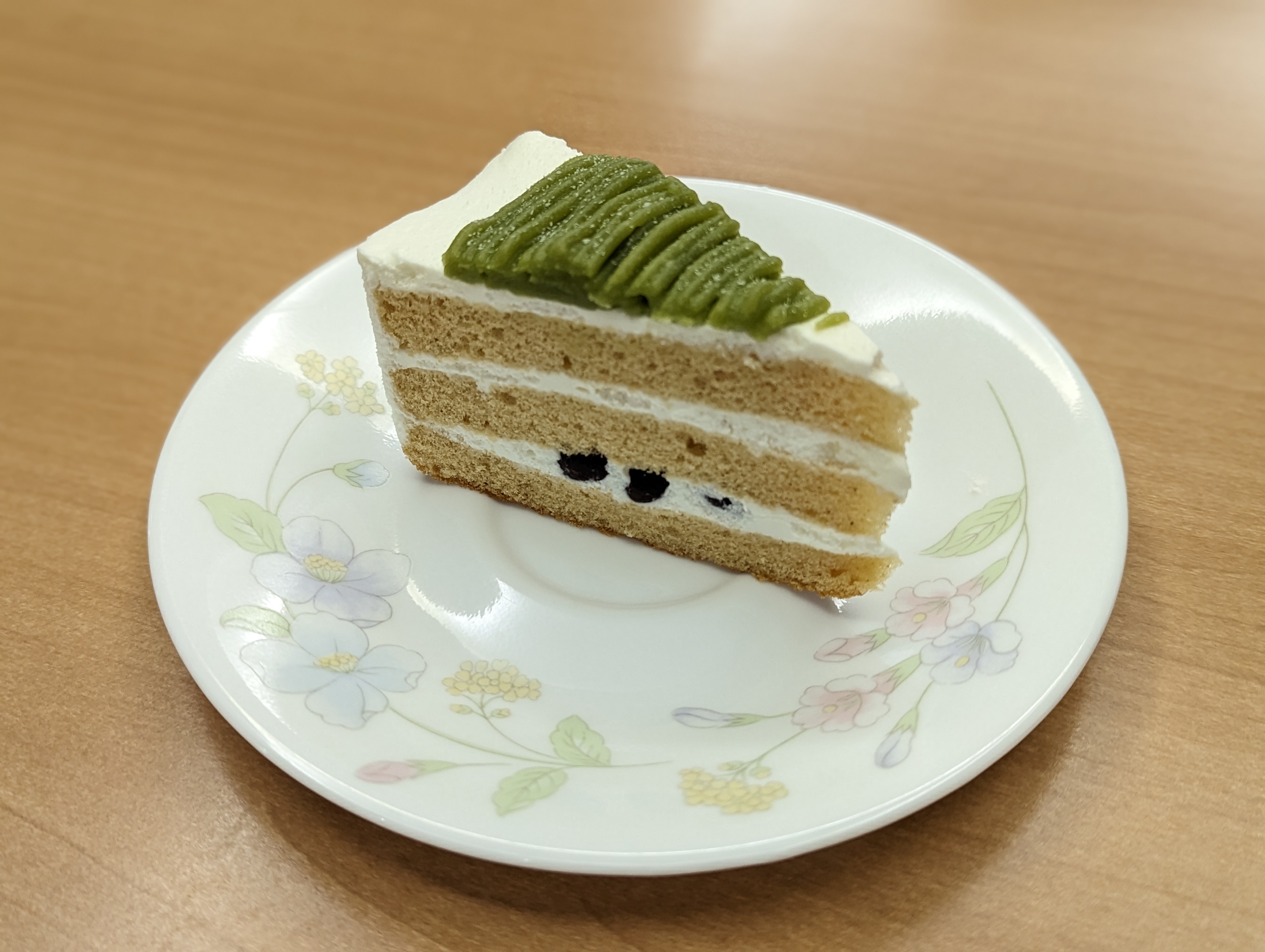 抹茶ときな粉のケーキ